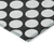 8' X 10' Black And Ivory Polka Dot Washable Indoor Outdoor Area Rug