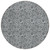 8' Gray Silver And Charcoal Round Floral Washable Indoor Outdoor Area Rug - 608219217709