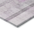 8' Purple Round Ombre Washable Indoor Outdoor Area Rug