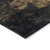8' X 10' Charcoal Tan And Beige Abstract Washable Indoor Outdoor Area Rug