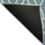 10' X 14' Teal Blue And Ivory Trellis Washable Indoor Outdoor Area Rug