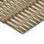 10' X 14' Terra Cotta Beige And Red Southwestern Washable Indoor Outdoor Area Rug