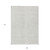 9' X 12' Ivory And Gray Abstract Washable Indoor Outdoor Area Rug - Ivory, Gray