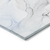 9' X 12' Ivory Blue and Gray Abstract Washable Non Skid Indoor Outdoor Area Rug