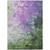 10' X 14' Purple Olive Green And Silver Abstract Washable Indoor Outdoor Area Rug