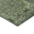 9' X 12' Olive Green And Gray Patchwork Washable Indoor Outdoor Area Rug