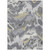 10' X 14' Gray Silver And Charcoal Abstract Washable Indoor Outdoor Area Rug - 608219194710