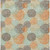 10' X 14' Beige Aqua And Orange Polka Dot Washable Indoor Outdoor Area Rug