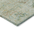 9' X 12' Sage And Copper Medallion Washable Indoor Outdoor Area Rug