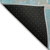 10' X 14' Teal Blue Aqua And Taupe Geometric Washable Indoor Outdoor Area Rug