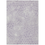 8' X 10' Lilac And Ivory Geometric Washable Indoor Outdoor Area Rug