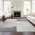 10' X 14' Taupe Beige And Gray Abstract Washable Indoor Outdoor Area Rug Transitional Style - Taupe, Beige, Gray Color