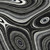 9' X 12' Black And Ivory Geometric Washable Indoor Outdoor Area Rug - Black, Ivory