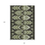 10' X 14' Olive Green And Artichoke Green Southwestern Washable Indoor Outdoor Area Rug