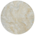 8' Beige And Silver Round Abstract Washable Indoor Outdoor Area Rug