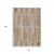 10' X 14' Rust And Ivory Striped Washable Indoor Outdoor Area Rug - Rust, Ivory
