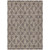9' X 12' Ivory Taupe And Beige Floral Washable Indoor Outdoor Area Rug