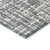 8' X 10' Gray And Charcoal Abstract Washable Indoor Outdoor Area Rug