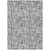 8' X 10' Gray And Charcoal Abstract Washable Indoor Outdoor Area Rug