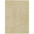 9' X 12' Wheat And Ivory Geometric Washable Indoor Outdoor Area Rug