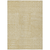 9' X 12' Wheat And Ivory Geometric Washable Indoor Outdoor Area Rug