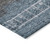 8' X 10' Blue Gray And Charcoal Southwestern Washable Indoor Outdoor Area Rug