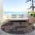 8' Chocolate And Charcoal Round Abstract Washable Indoor Outdoor Area Rug