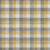 8' X 10' Gray Tan And Beige Plaid Washable Indoor Outdoor Area Rug