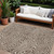 9' X 12' Brown And Beige Abstract Washable Indoor Outdoor Area Rug Transitional Style - Brown, Beige Color