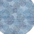 8' Denim Blue Navy Blue And Ivory Round Polka Dot Washable Indoor Outdoor Area Rug
