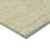 8' X 10' Wheat Gold And Tan Striped Washable Indoor Outdoor Area Rug