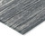 8' X 10' Gray And Ivory Striped Washable Indoor Outdoor Area Rug Transitional Style - Gray, Ivory Color