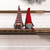 Red and Gray Holiday Plaid Girl Gnome - 808230072824