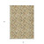 8' X 10' Beige Tan And Taupe Geometric Washable Indoor Outdoor Area Rug