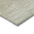 9' X 12' Khaki And Beige Abstract Washable Indoor Outdoor Area Rug
