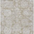 8' X 10' Beige Tan And Gray Floral Washable Indoor Outdoor Area Rug