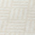 8' Ivory And Beige Round Geometric Washable Indoor Outdoor Area Rug
