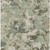 9' X 12' Beige Brown And Green Floral Washable Indoor Outdoor Area Rug
