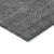 8' X 10' Charcoal And Gray Abstract Washable Indoor Outdoor Area Rug