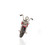 Red Harley Davidson Motorcycle Sculpture