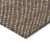 9' X 12' Brown Gold And Ivory Polka Dot Washable Indoor Outdoor Area Rug