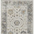 8' X 10' Ivory And Gray Floral Washable Indoor Outdoor Area Rug - 880016813692