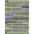 8' X 10' Moss Green Olive Green And Purple Striped Washable Indoor Outdoor Area Rug