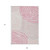 9' X 12' Pink Ivory And Gray Abstract Washable Indoor Outdoor Area Rug