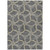 8' X 10' Charcoal And Gold Geometric Washable Indoor Outdoor Area Rug