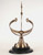 Homeroots Home Decor 8" x 10" x 14.25" Brass Armillary on Wooden Base
