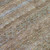 8' Brown And Denim Blue Round Striped Washable Indoor Outdoor Area Rug