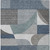 10' X 14' Gray Blue And Ivory Geometric Washable Indoor Outdoor Area Rug