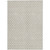 10' X 14' Beige And Ivory Floral Washable Indoor Outdoor Area Rug