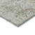 10' X 14' Ivory Brown And Gray Damask Washable Indoor Outdoor Area Rug - Ivory, Brown, Gray